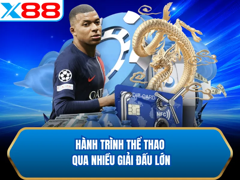 Hành trình thể thao qua nhiều giải đấu lớn Hành trình thể thao qua nhiều giải đấu lớn