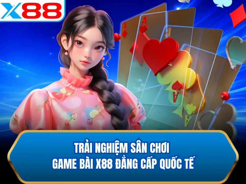 Trải nghiệm sân chơi game bài X88 đẳng cấp quốc tế Trải nghiệm sân chơi game bài X88 đẳng cấp quốc tế